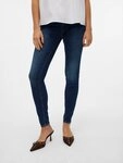 Vero Moda Skinny-fit-Jeans VMFLASH MR SKINNY JEANS LI3303 GA NOOS Baumwollmischung