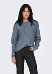 ONLY Strickpullover ONLDANIELLA L/S PULLOVER KNT NOOS Materialmix, regular fit