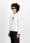 Hoodie ALPHA INDUSTRIES "New Basic Hoodie BL W", Damen, Gr. XS, wei&szlig;, Obermaterial: