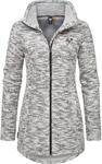 Sweatjacke RAGWEAR "Strickjacke Miram Melange", Damen, Gr. XS, grau (ash),