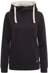 Kapuzenpullover OXMO "Hoodie OXJulia", Damen, Gr. L, schwarz (schwarz teddy),