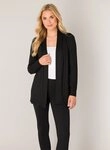Base Level Strickjacke Yayla In elastischem Feinstrick