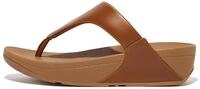 Dianette FITFLOP "LULU LEATHER TOEPOST", Damen, Gr. 36, transparent (hellbraun),