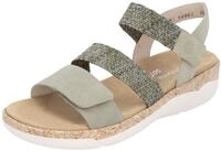 Remonte Keilsandalette Riemchensandale, Bequemschuh, Sommerschuh mit Soft-Fu&szlig;bett