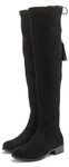 LASCANA Stiefel, Langschaftstiefel, Overkneestiefel mit elastischem Weitschaft...