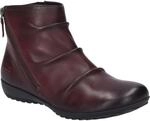 Stiefelette JOSEF SEIBEL "Naly 61, bordeaux", Damen, Gr. 37, rot (bordeaux),