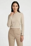 RICHROYAL Langarmshirt 2409 O Slub F LS mit R&uuml;schenkante an Ausschnitt und