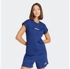 adidas Sportswear T-Shirt ESSENTIALS LINEAR COTTON sportlicher Stil, Kurzarm, ohne