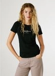 Pepe Jeans T-Shirt NEW VIRGINIA mit Logo-Print