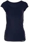 T-Shirt WINSHAPE "WTR4", Damen, Gr. XS, blau (night blau), 90% Baumwolle, 10%