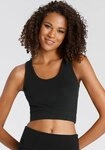 LASCANA ACTIVE Sporttop Crop-Top mit breiten Tr&auml;gern