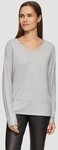 s.Oliver Langarmshirt T-Shirt Langarmshirt mit Fledermaus&auml;rmeln und breitem Bund