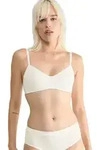 sloggi B&uuml;gelloser BH GO Casual weiche und atmungsaktive Baumwollqualit&auml;t beige M