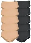 petite fleur H&uuml;ftslip (10er-Pack) aus elastischer Baumwolle