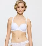 Triumph T-Shirt-BH Amourette Stretch-Spitze, glatte Cups, atmungsaktiv, leicht,