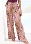 LASCANA Palazzohose mit Bindeg&uuml;rtel und Alloverdruck, luftige Sommerhose mit Taschen