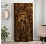 vidaXL Schuhschrank vidaXL Schuhschrank R&auml;uchereiche 80x39x178 cm Holzwerkstoff
