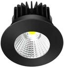 Arcchio Deckenleuchte Lirin, LED, Metall, Schwarz warmwei&szlig; IP65, 1 x 6 W LED,