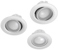 Hama LED-Leuchtmittel 00176611 WLAN LED-Einbauspot 5W 3er Set Leuchte wei&szlig;, wei&szlig;