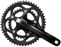 Shimano Fahrradkurbel SHIMANO Kurbelgarnitur FC-RS400 10-fach, 170 mm, 50-34...