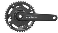 Shimano Fahrradkurbel SHIMANO Kurbelgarnitur CUES FC-U4000 - 170 mm, 40-26,...