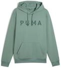 PUMA Kapuzensweatshirt M CLOUDSPUN BRANDED HOODIE mit K&auml;ngurutasche, mit DryCELL