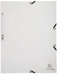 EXACOMPTA Organisationsmappe 25x Sammelmappe + Gummizug 3 Klappen Karton...