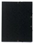 EXACOMPTA Organisationsmappe 25x Sammelmappe + Gummizug 3 Klappen Karton...