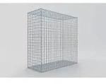 Gabiona Drahtkorb, Gabionen 200 x 100 x 40 versch. Tiefen MW 5 x 5 silberfarben...
