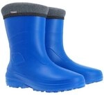 Demar Ultraleichte M&auml;dchen Damen Gef&uuml;tterte Gummistiefel Eva - Blau Lucy