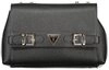 GUESS JEANS Umh&auml;ngetasche, Elegante Schwarze Damentasche mit Kettenhenkel und