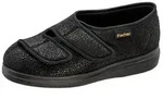 Fischer-Markenschuh Ortho Hausschuh Klettverschluss, Weite K, Einlegesohle