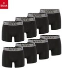 Phil & Co. Retro Pants Herren M&auml;nner Boxershorts (8-St) schwarz S