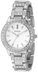Fossil Quarzuhr JESSE ES2362, Armbanduhr, Damenuhr, Glassteine, analog,