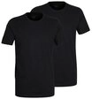 bugatti T-Shirt Bari (2er Pack) Rundhalsausschnitt, Kurzarm, basic, Baumwolle, weich,