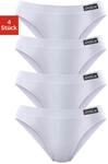 Jazz-Pants Slips, Damen, Gr. 34, wei&szlig;, Single Jersey, Obermaterial: 95% Baumwolle,