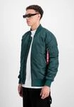 Bomberjacke ALPHA INDUSTRIES "MA-1 VF 59 Long", Herren, Gr. S, gr&uuml;n (force gr&uuml;n),