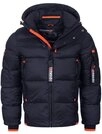 Geographical Norway Steppjacke Herren Winter Jacke warm gef&uuml;ttert Parka Steppjacke