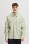 Blend Hemdjacke BHOvershirt (1-St) Klassische &Uuml;bergangsjacke gr&uuml;n L (52/54)