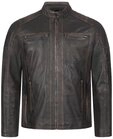 Rock Creek Lederjacke Herren Lederjacke H-383