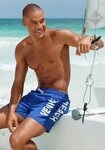 Venice Beach Badeshorts mit Innenslip, mit Innentasche, mit Au&szlig;enkordel