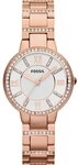 Fossil Quarzuhr Fossil Damen-Uhren Analog Quarz