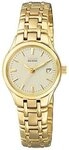 Citizen Solaruhr EW1262-55P, Armbanduhr, Damenuhr, Edelstahlarmband, Datum