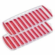 WESTMARK Eisw&uuml;rfelform 2 St&uuml;ck, zum Herstellen von 2x 10 Eisflaschen-Sticks, Stixx