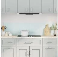 vidaXL K&uuml;chenr&uuml;ckwand, K&uuml;chenr&uuml;ckw&auml;nde 2 Stk. Wei&szlig; 80x50 cm Hartglas