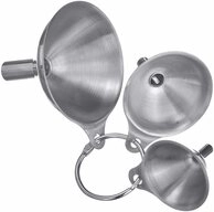 WESTMARK Trichter Set &raquo;Mini&laquo;, 3tlg., Edelstahl