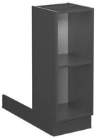 Vicco Unterschrank Fame-Line, Anthrazit, 30 cm ohne Arbeitsplatte (1-St)