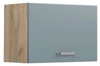 Vicco H&auml;ngeschrank R-Line, Blau-Grau/Goldkraft Eiche, 60 cm Flach (1-St)