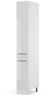 Vicco Hochschrank Fame-Line, Wei&szlig; Hochglanz/Wei&szlig;, 30 cm (1-St)