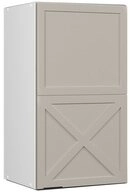 Vicco H&auml;ngeschrank Fame-Line, GrauBeige/Wei&szlig;, 40 cm (1-St)
